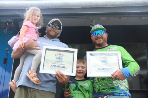 Winners of Fishing Contest