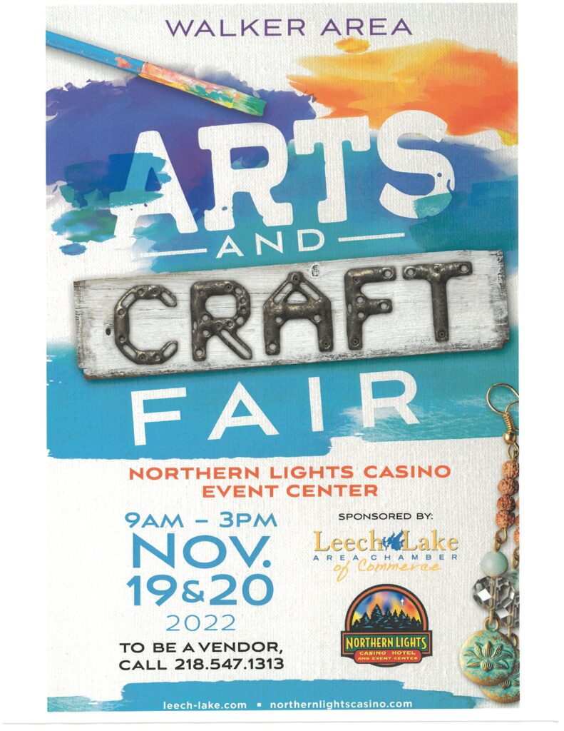 Arts & Crafts Event | Leech-Lake Chamber of Commerce | Walker MN