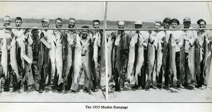 Leech Lake Minnesota 1955 Muskie Rampage