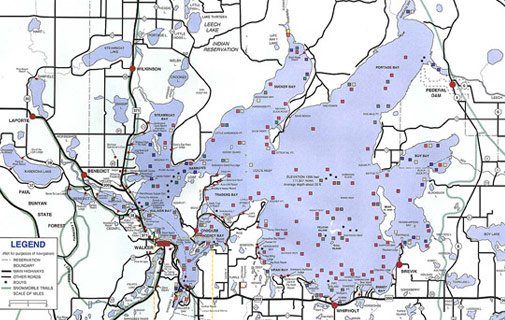 View Full Leech Lake Map (PDF)