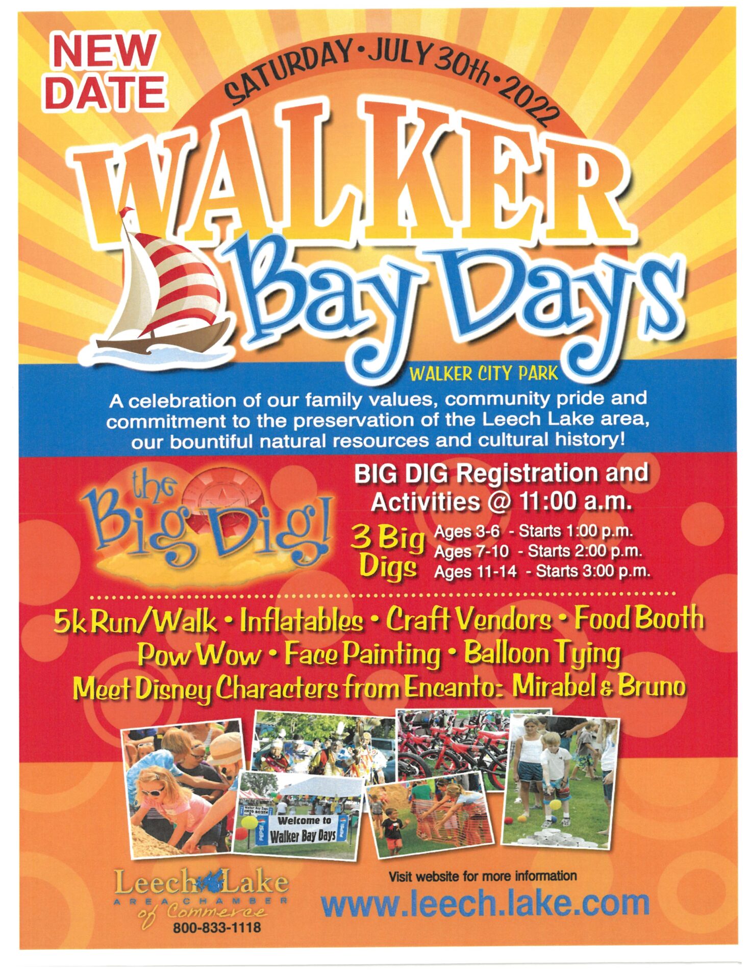 Walker Bay Days Kicking Off August 3, 2020 Leech Lake Area Chamber
