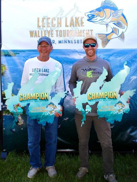 Leech Lake Walleye Tournement Champions